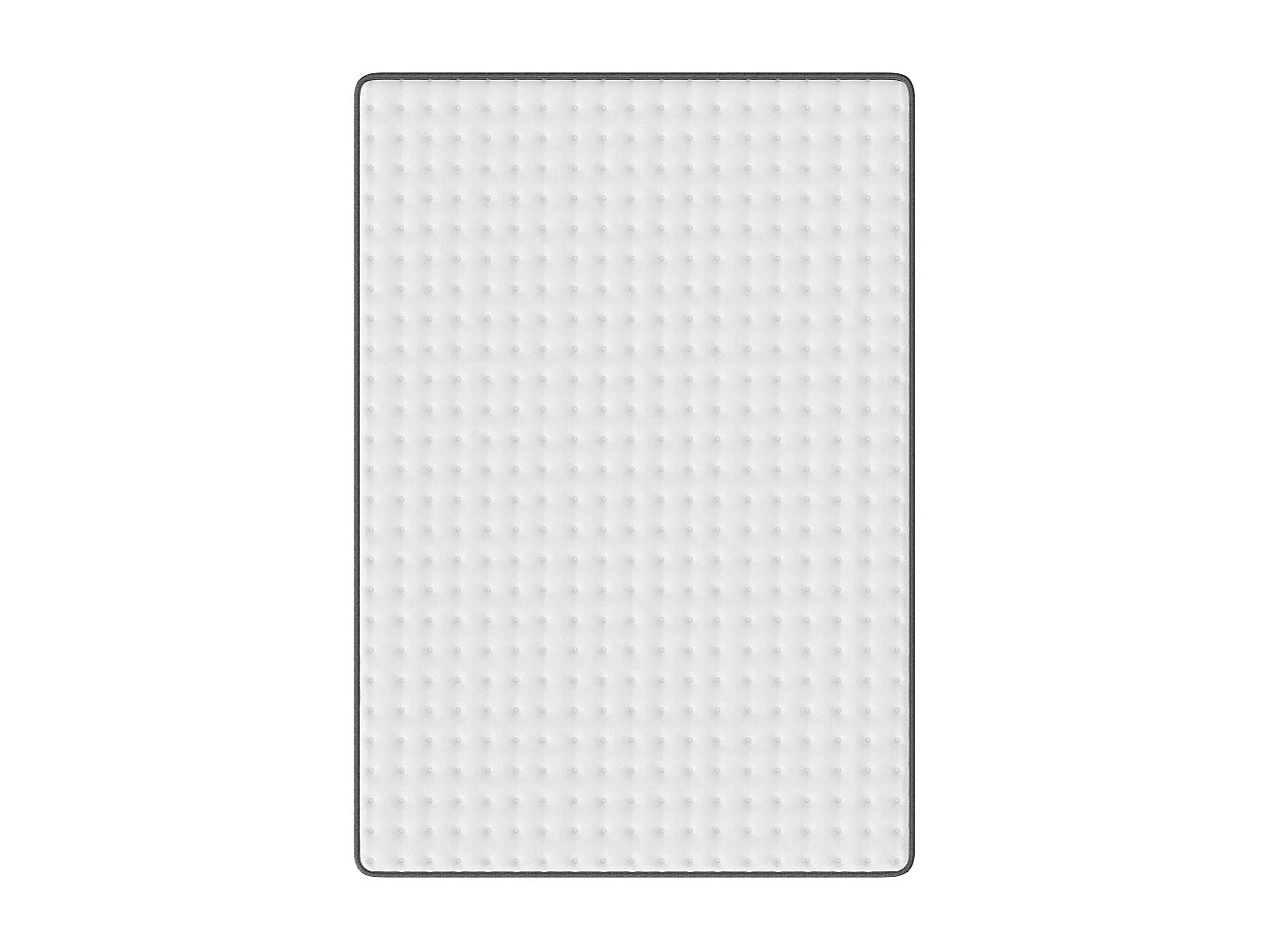 90 x 200 x 25 cm Matras de ressort - Matras hybride de couverture en tissu tricoté respirant d'épaisseur de 25 cm