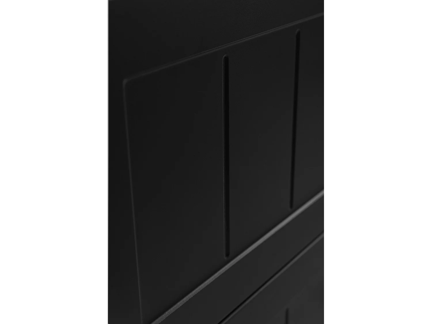 Bathroom vanity unit set, black/craft oak, 100 (80 + 20) x 46 x 58 cm, 3 handle colors included
