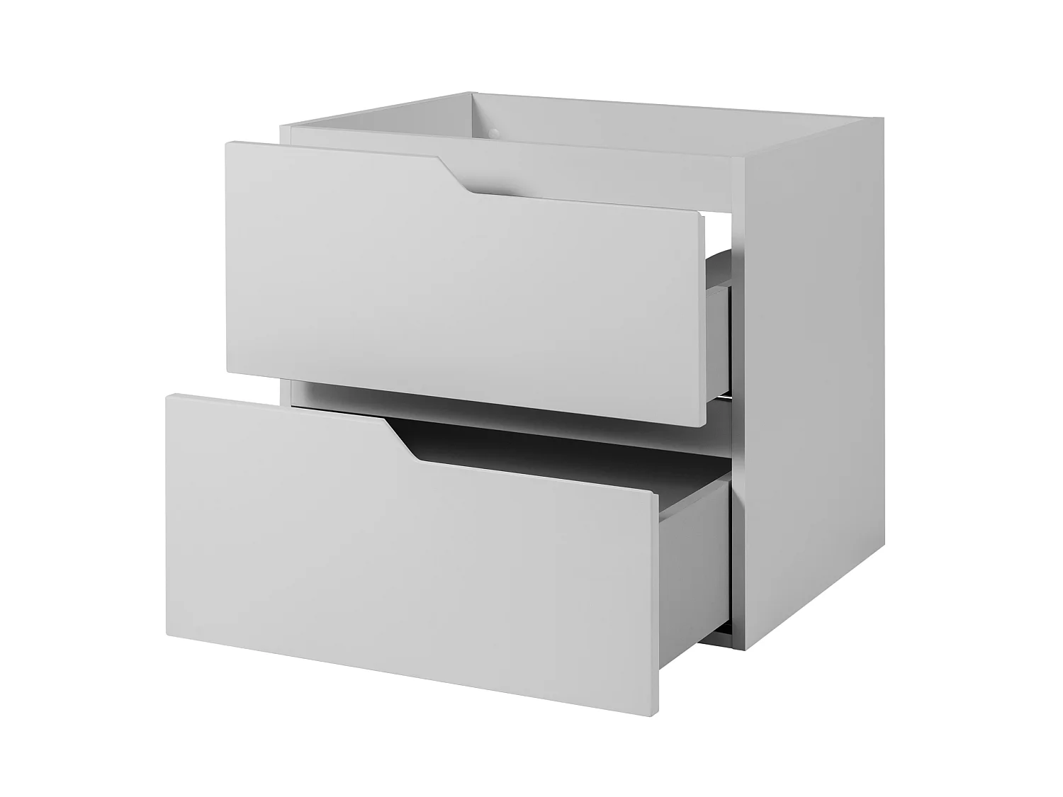 Ensemble de meubles de salle de bain sous vasque, blanc, 120 (2 x 60) x 46 x 58 cm