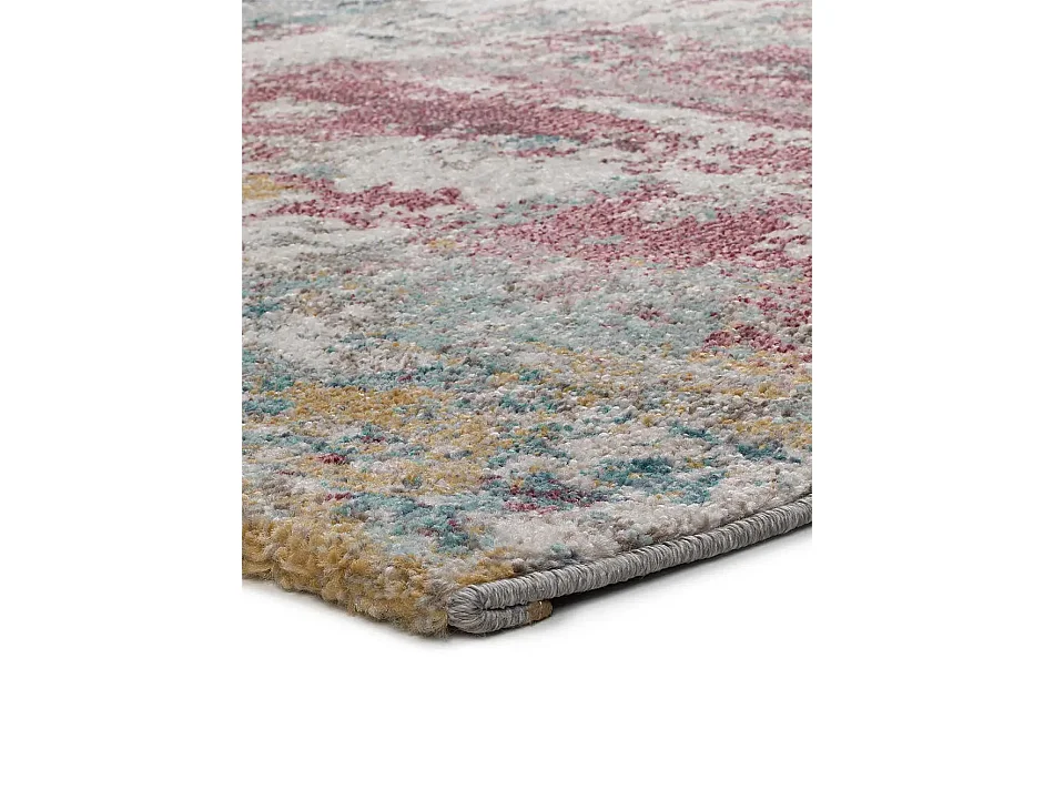 Tapis intérieur - abstrait - multicolore - 120 x 170 cm - BALAKI