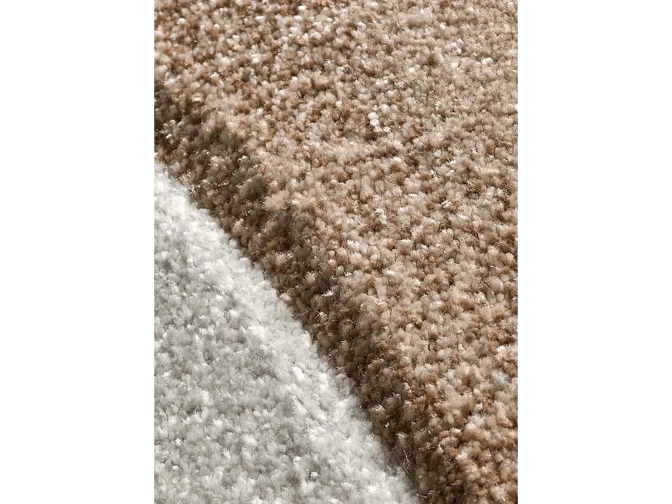 Tapis intérieur - abstrait - beige / marron - 160 x 230 cm - BADET