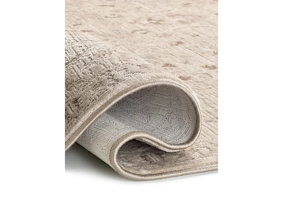 Tapis intérieur - vintage oriental avec franges - beige - 120 x 160 cm - ONA