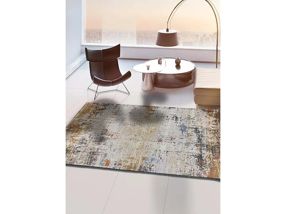 Tapis intérieur - abstrait - multicolore - 192 x 290 cm - AMSTERDAM