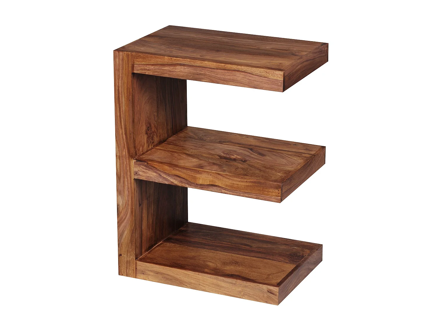 Beistelltisch MUMBAI Massivholz Sheesham E Cube 60cm
