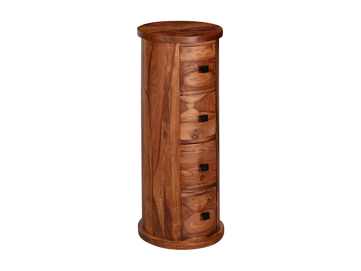 Design Sideboard Sheesham Massivholz 35x85x35 cm,