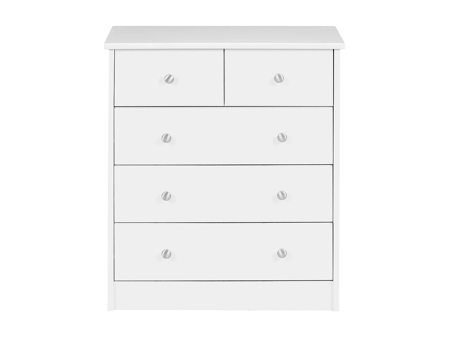 petto bianco 60 x 70 x 35 centimetri Credenza Credenza