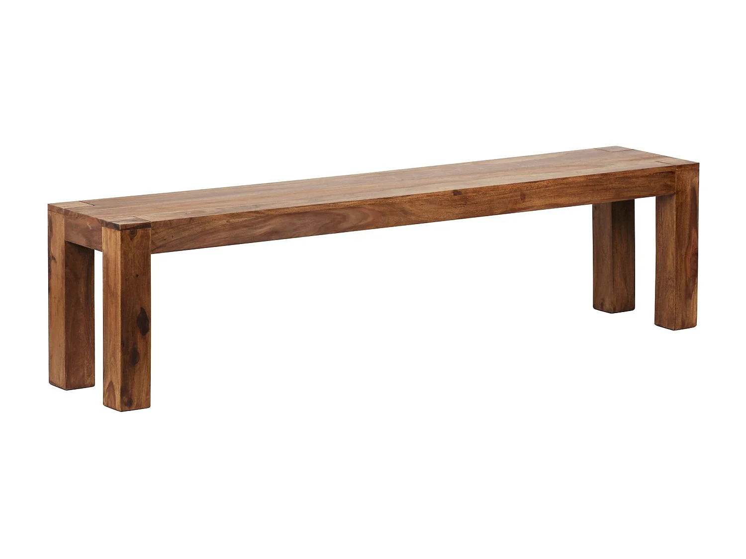 Esszimmer Sitzbank MUMBAI Massiv-Holz Sheesham 180 x 45