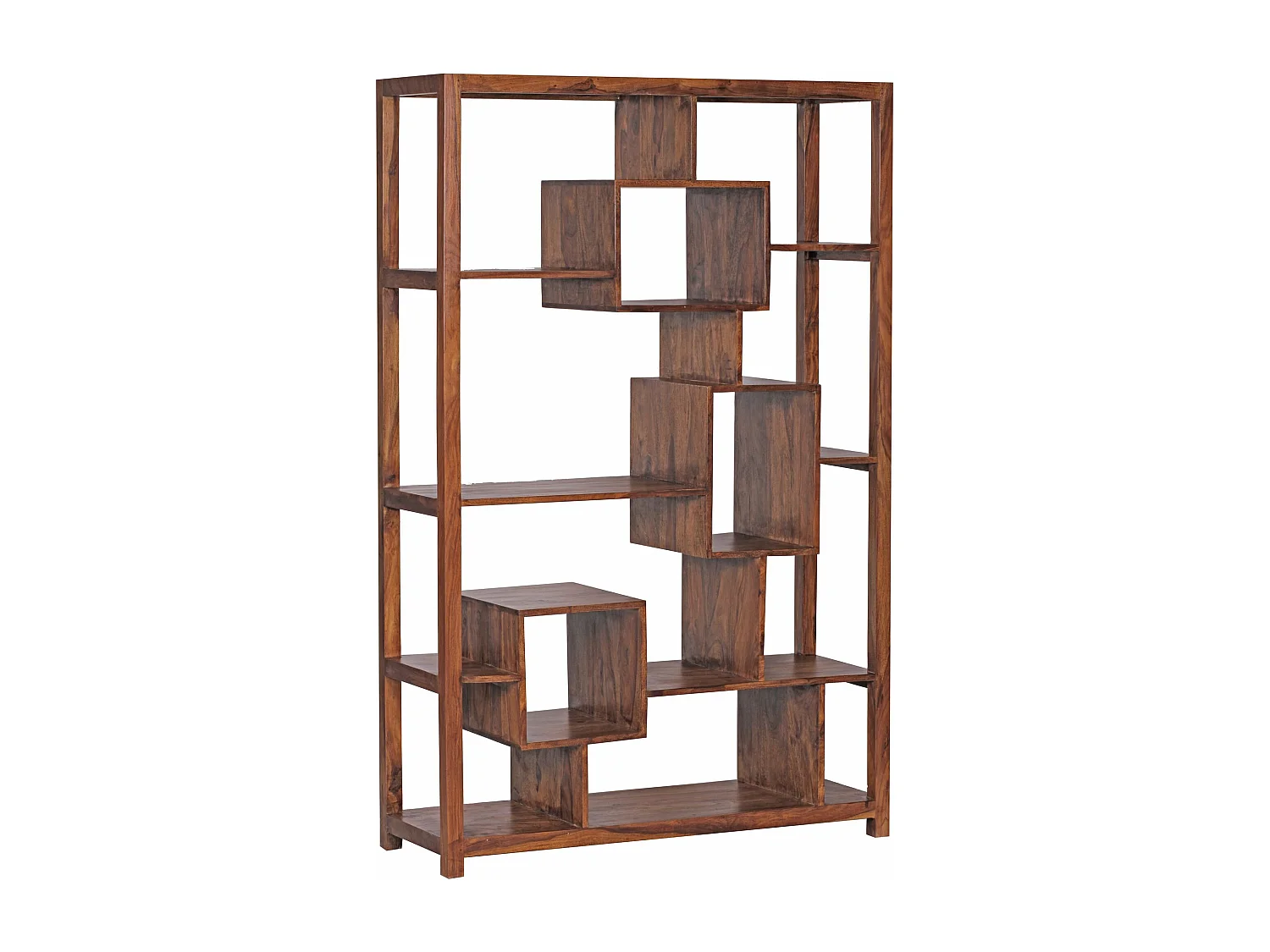 Bibliothèque 115x180x40 cm en Bois Massif de Sheesham,