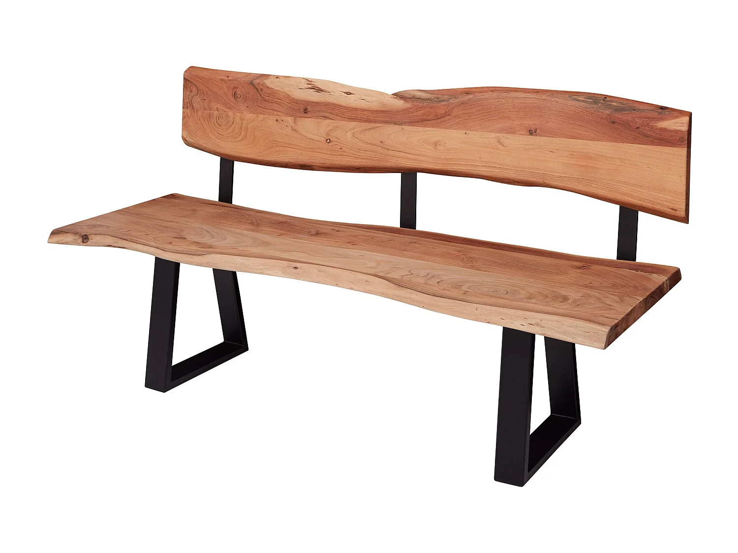 Esszimmerbank GAYA 180x85,5x60 cm Akazie Massivholz Bank