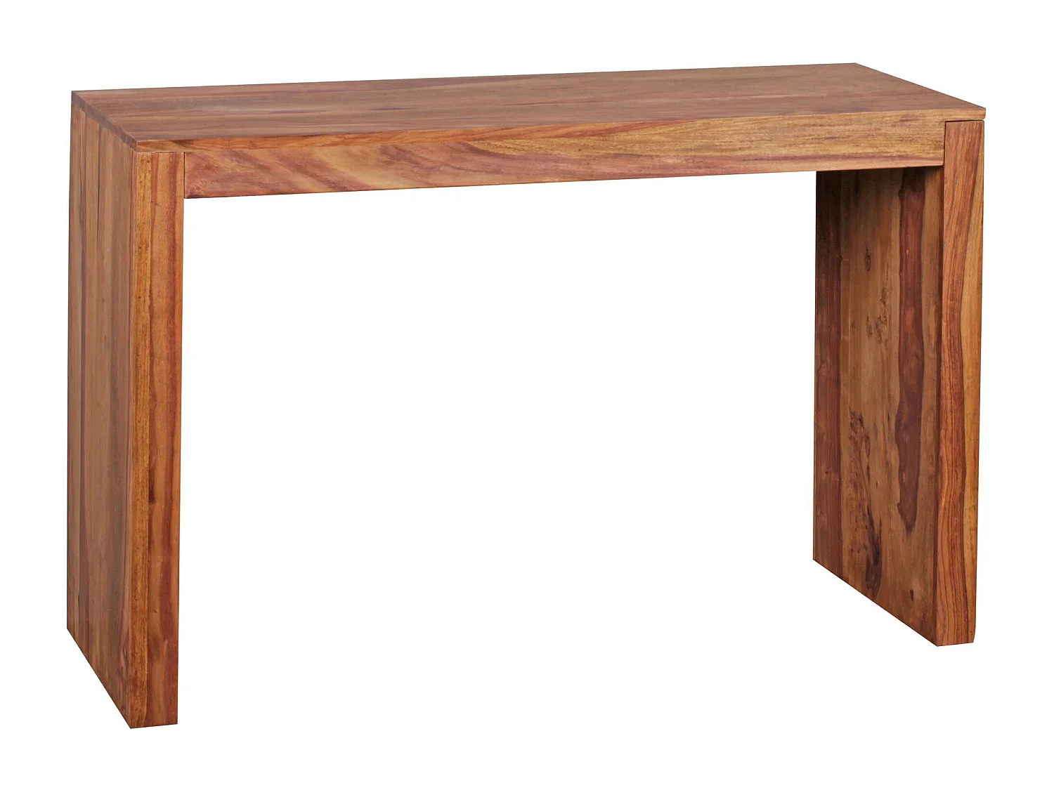 Table console solide en bois Sheesham console bureau 115