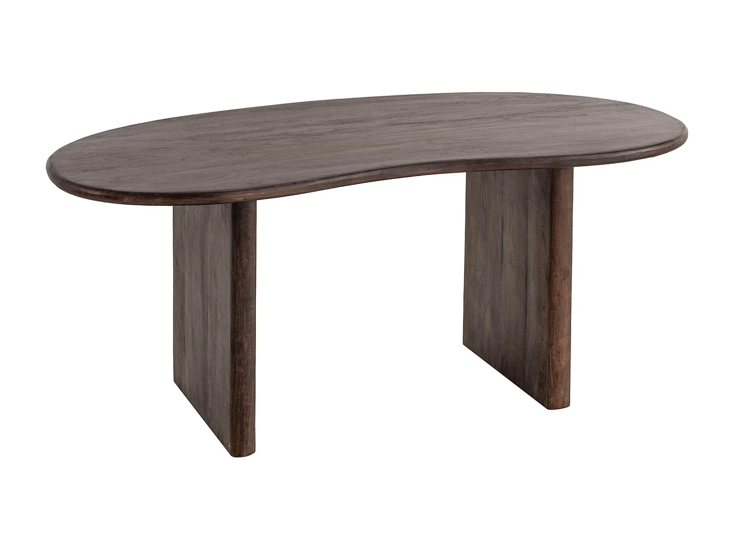 Bureau  180 x 90 x 75 cm en bois d'acacia massif, style