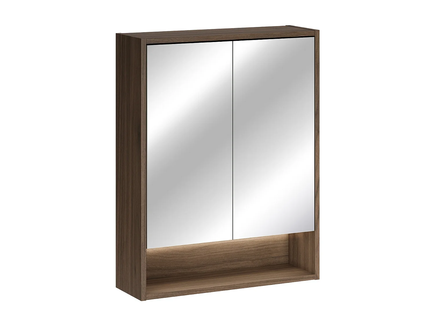 Ensemble de meubles Costano Villa 60cm avec plan de travail et armoire avec miroir