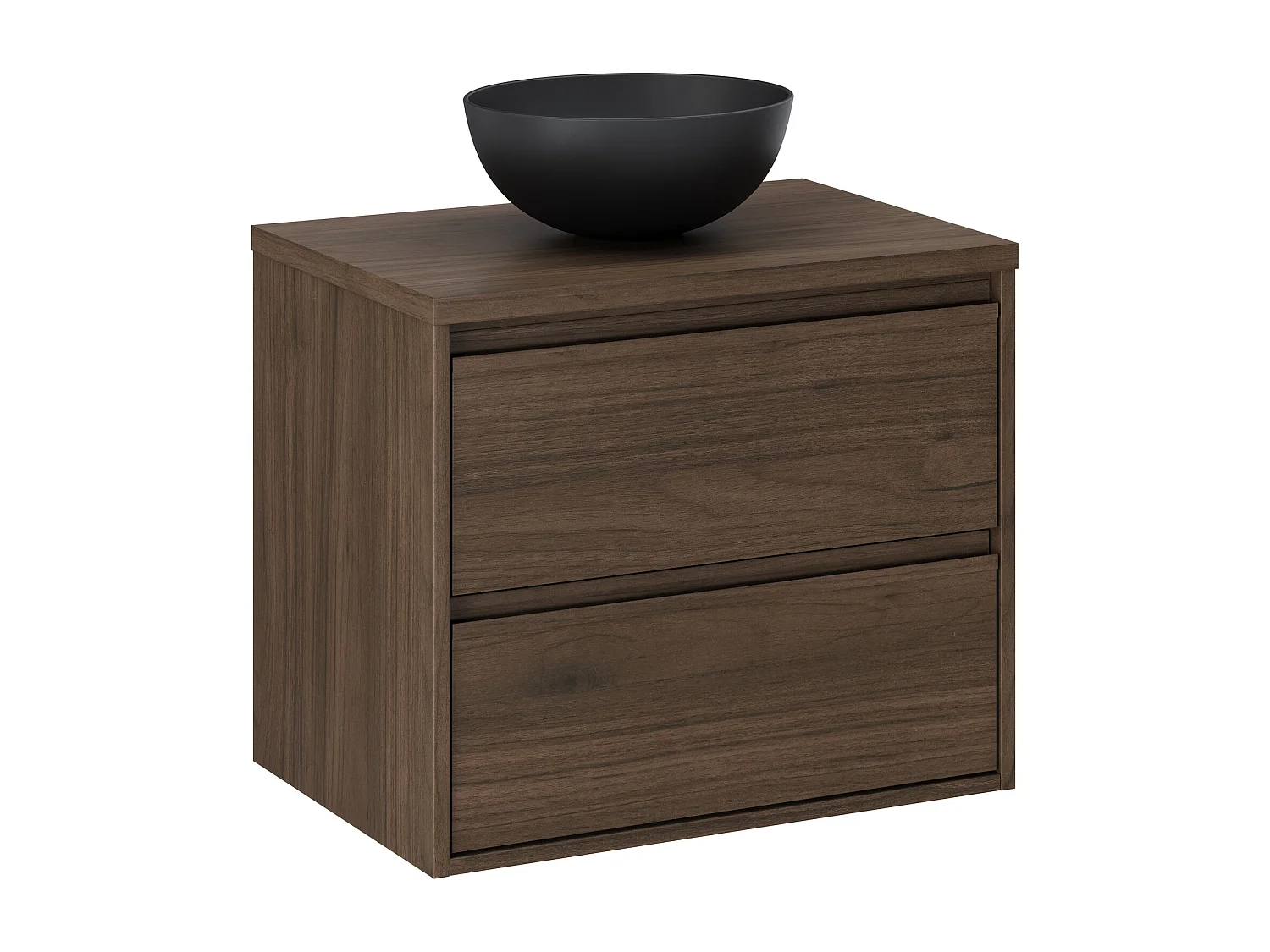 Set di mobili Costano Villa 60cm con piano e lavabo da appoggio Domi
