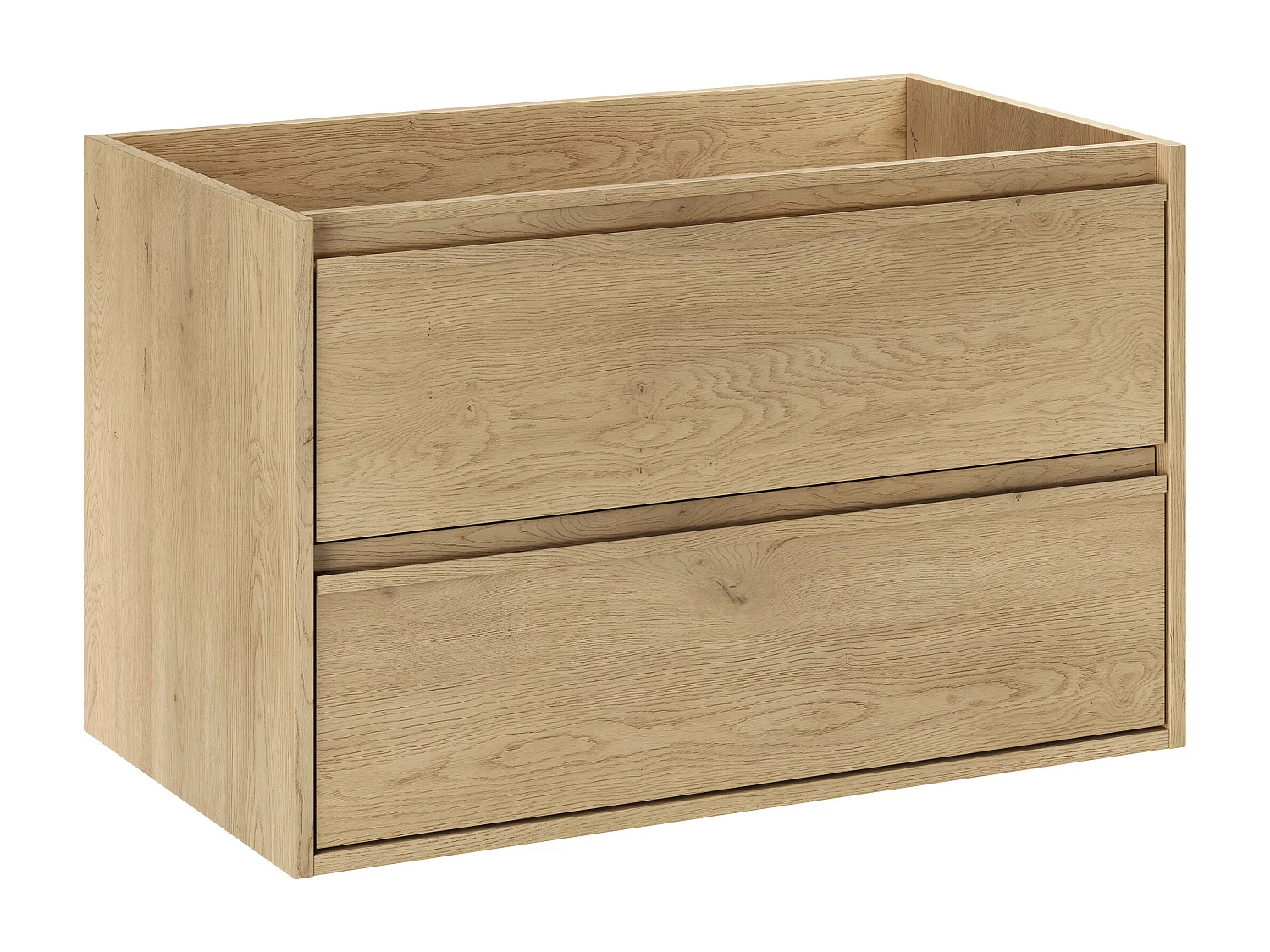 Set di mobili Costano Cremona 80cm con piano e lavabo da appoggio River