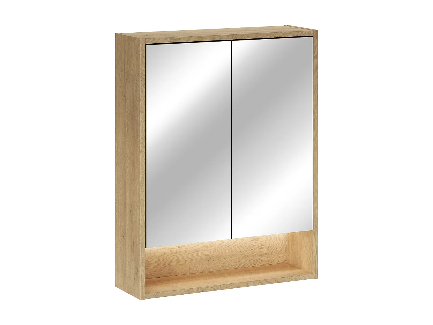 Costano Cremona - Armadio con specchio 60cm 2 Porte