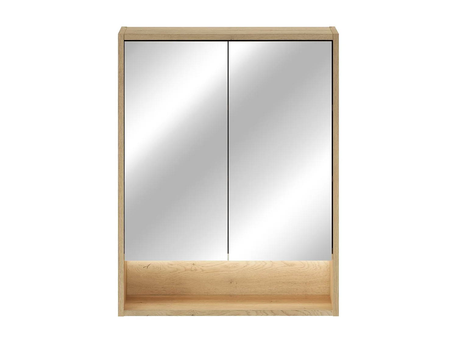 Costano Cremona - Armadio con specchio 60cm 2 Porte