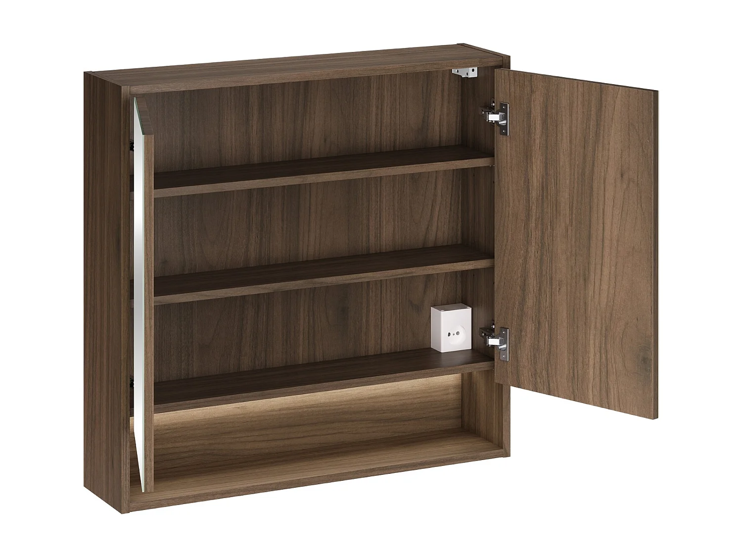 Costano Villa Armoire avec miroir 80 cm