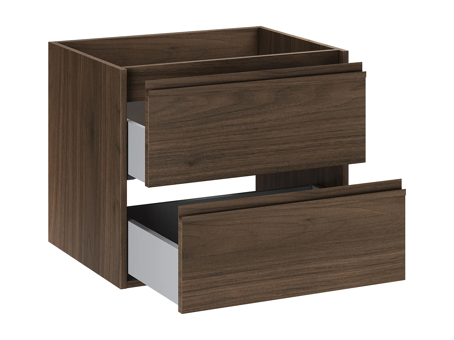 Costano Villa Meuble sous lavabo 60cm 2 tiroirs