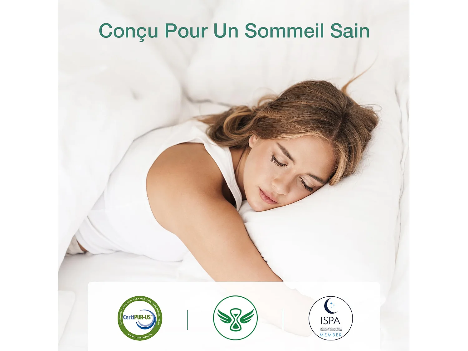 Novilla Matelas 140x190, 16CM, Matelas en Mousse en Matériau Bambou, Certifié S?r et Fiable par CertiPUR-US et