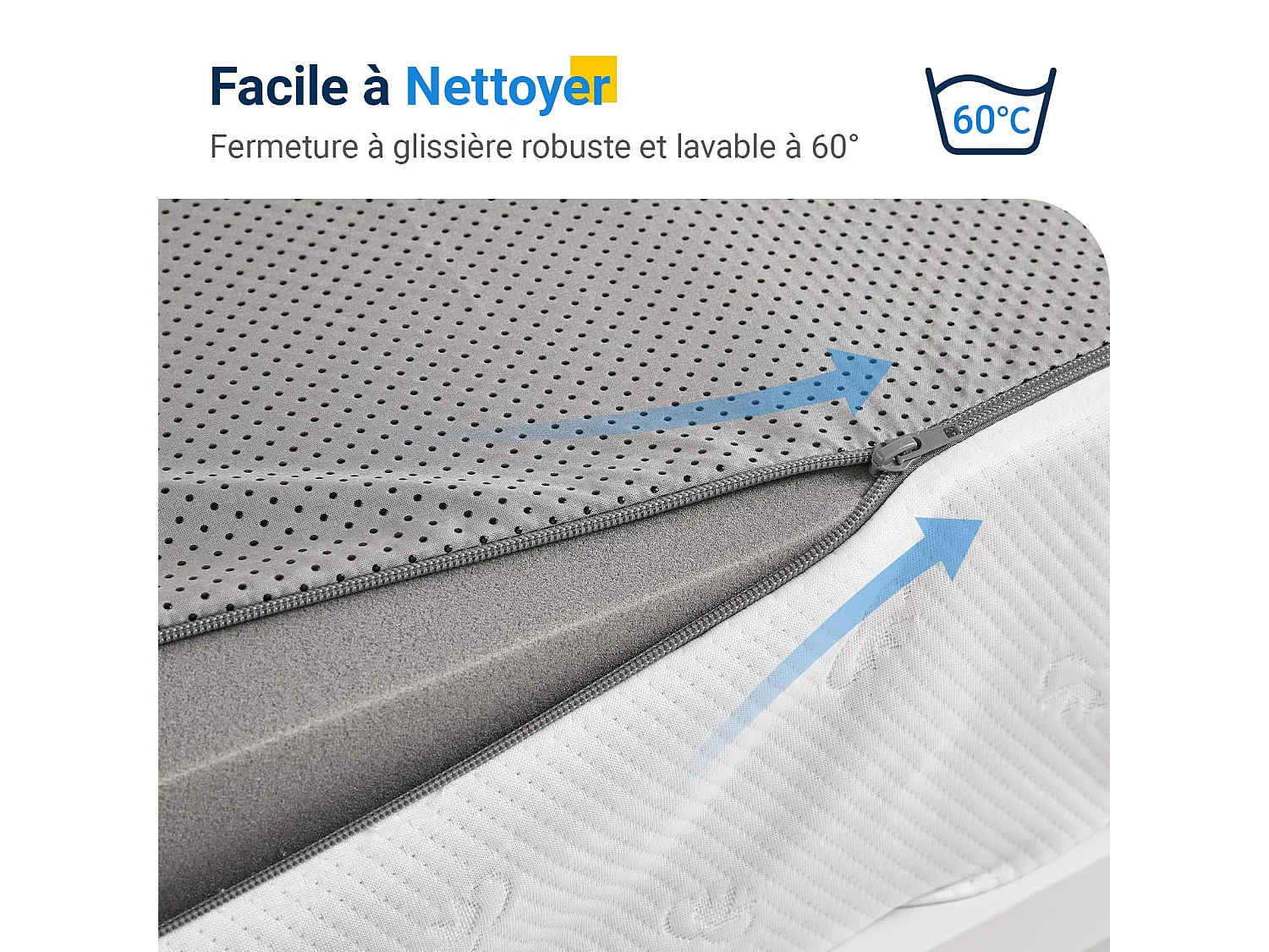 Avenco Matelas 90x190, 18CM, Matelas à Mémoire de Forme en Gel, Mousse en Matériau Bambou, Certifié S?r et Fiable par