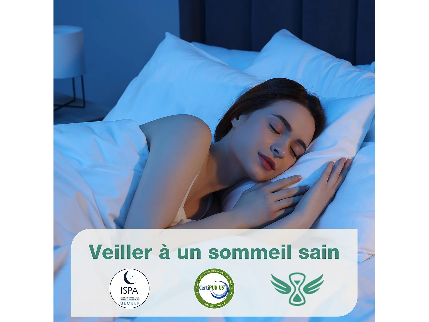 Novilla Surmatelas 140x190, 5CM, Surmatelas en Mousse à Mémoire de Forme Gel, Mousse Confort, Doux pour la Peau et
