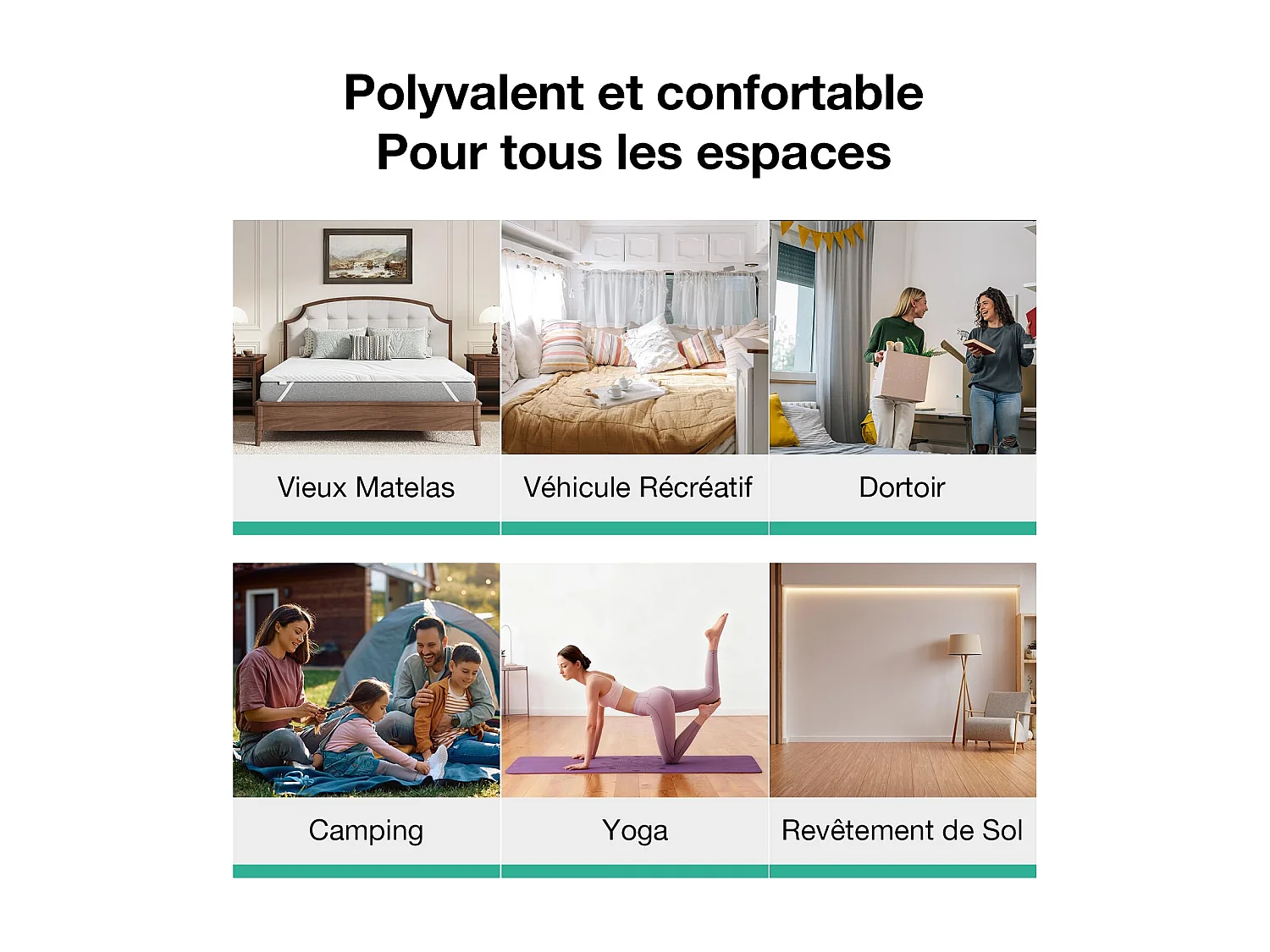 Novilla Surmatelas en Mousse à Mémoire de Gel 120x190cm, 7,5 cm Surmatelas Mousse Confort, Housse Respirante et Douce,