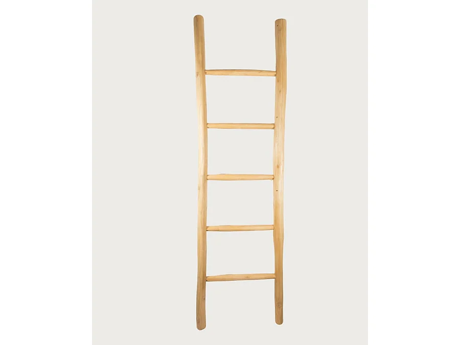 Sumba - Échelle de Salle de Bain en Bois de bambou 150 cm