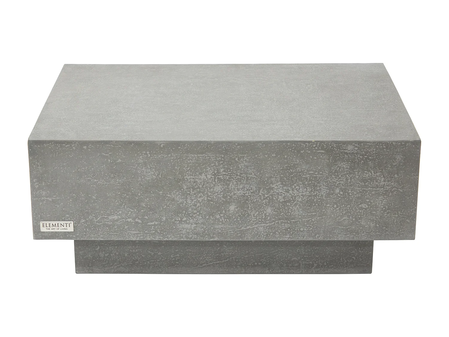 Table basse TEVERE en béton fibré 86x86x36 cm
