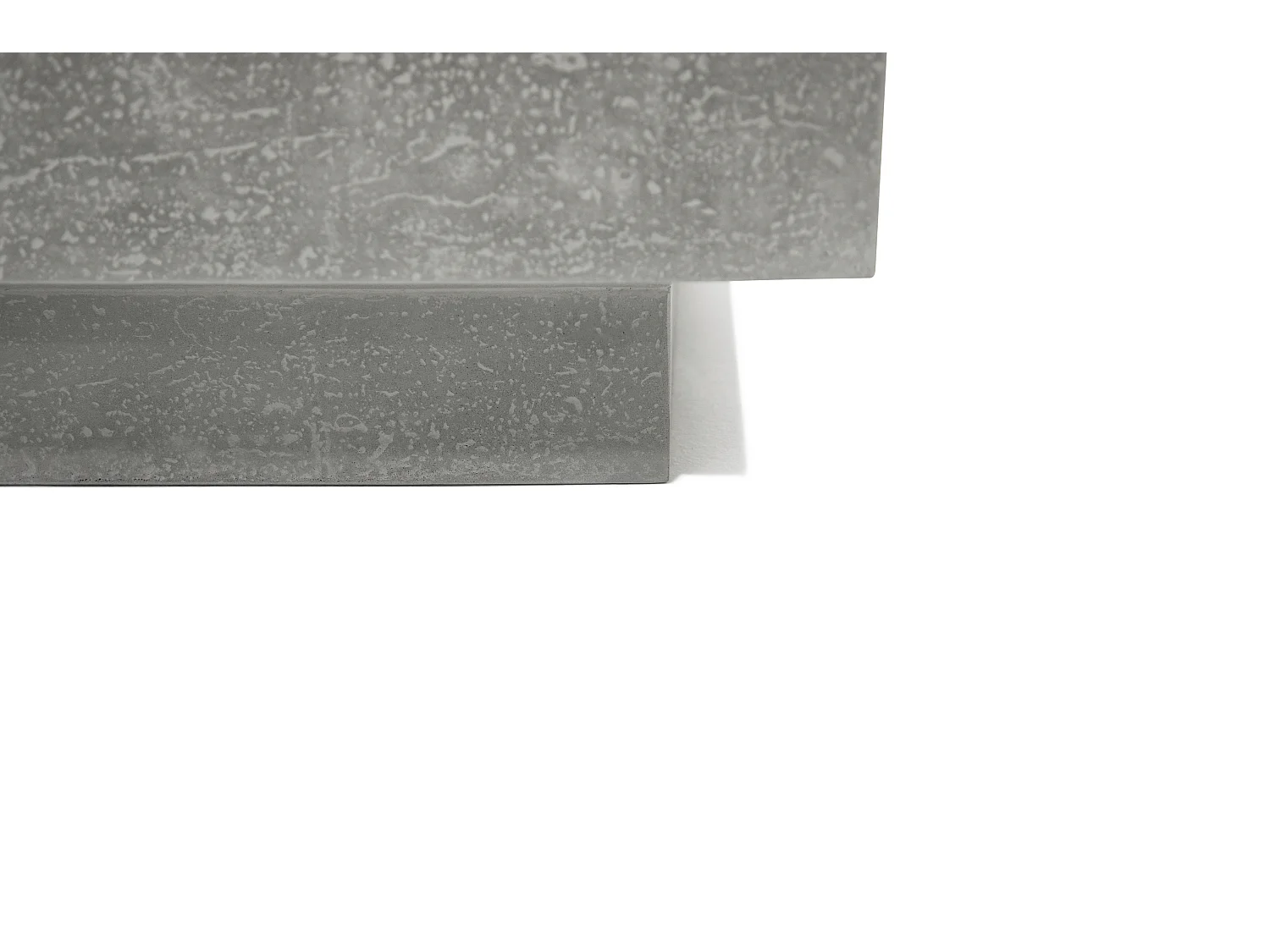 Table basse TEVERE en béton fibré 86x86x36 cm
