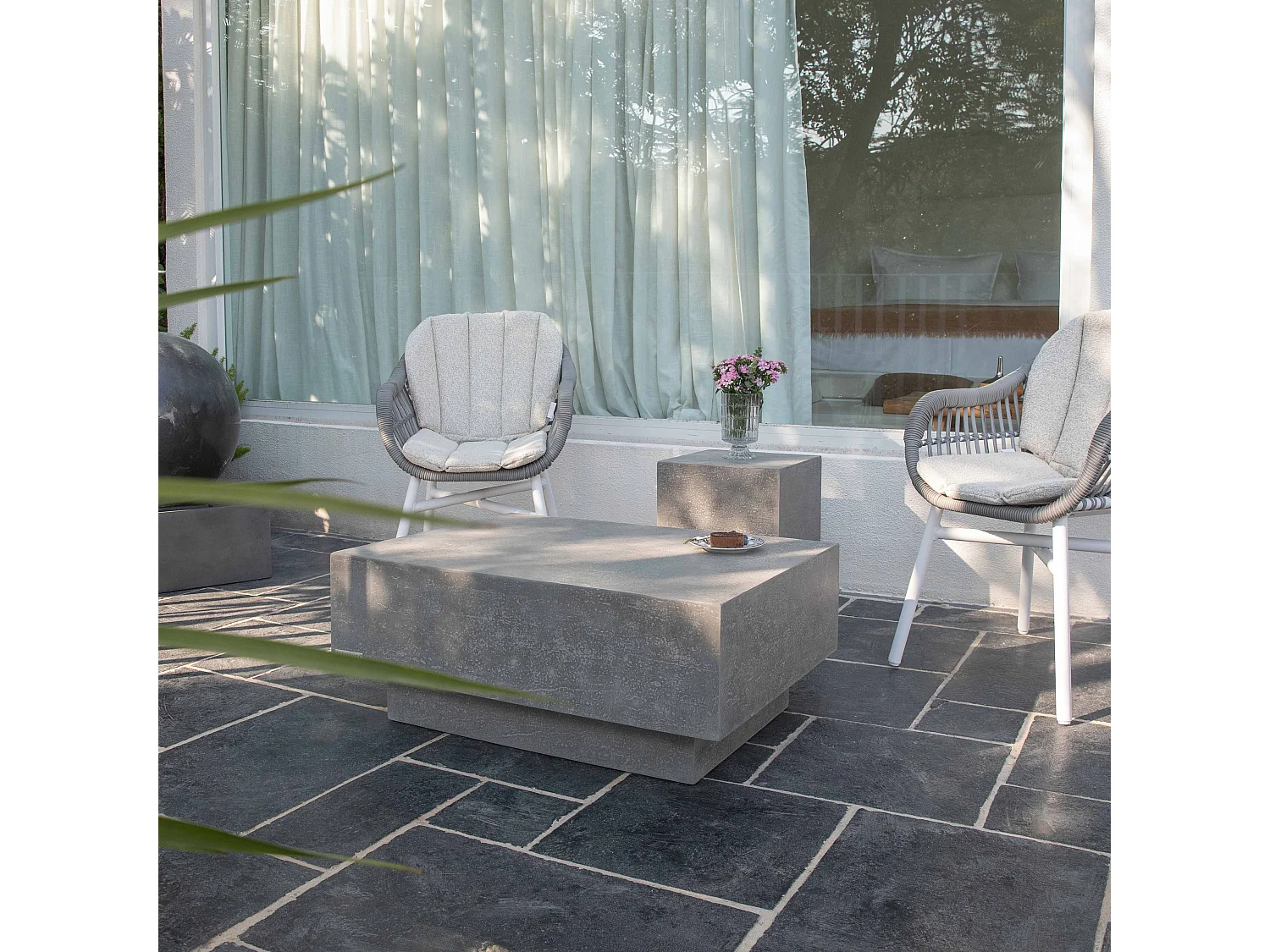 ELEMENTI TEVERE Table basse 86x86x36