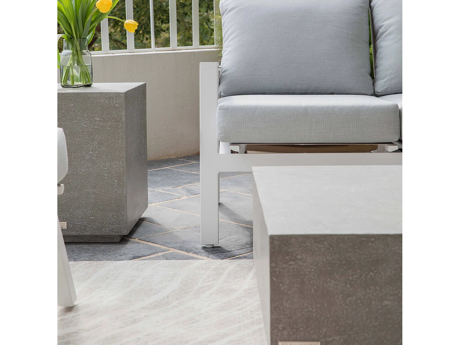 ELEMENTI TEVERE Table basse 153x77x36