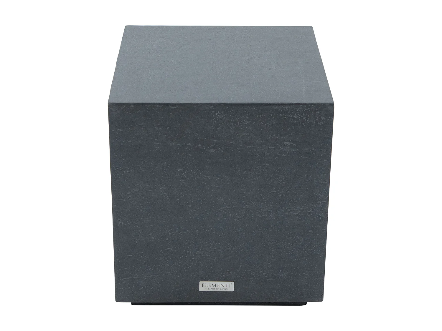 Table d'appoint TEVERE en béton fibré 45x45x51 cm