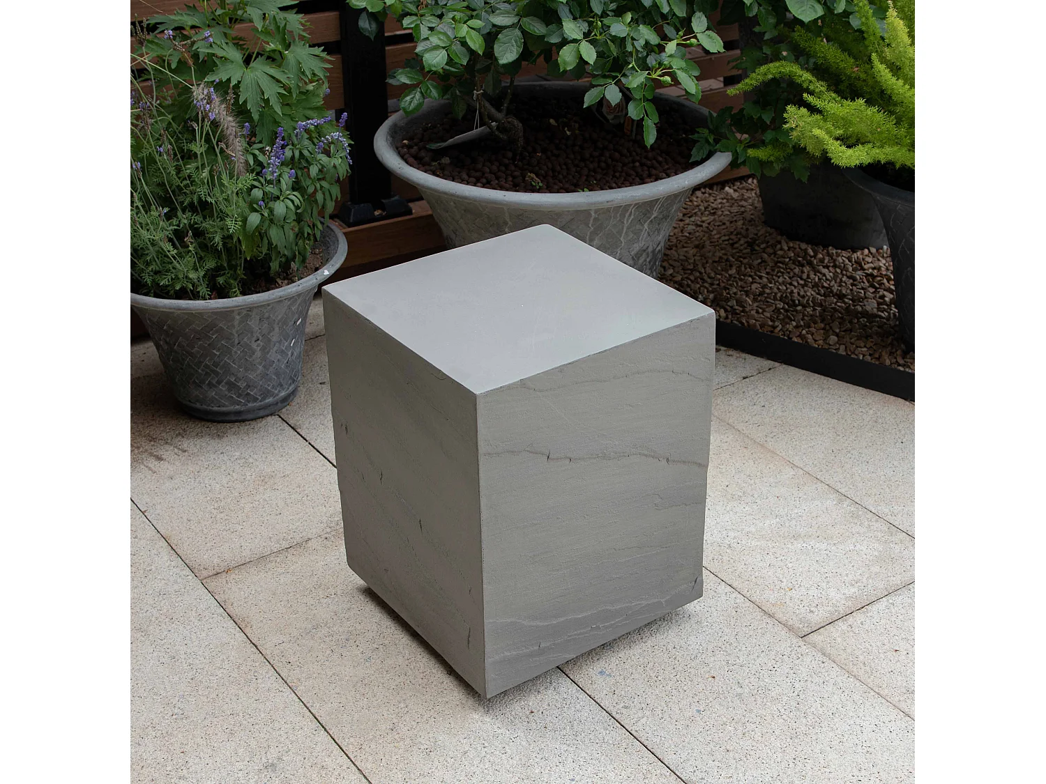 ELEMENTI COLORADO Bijzettafel 35x35x46