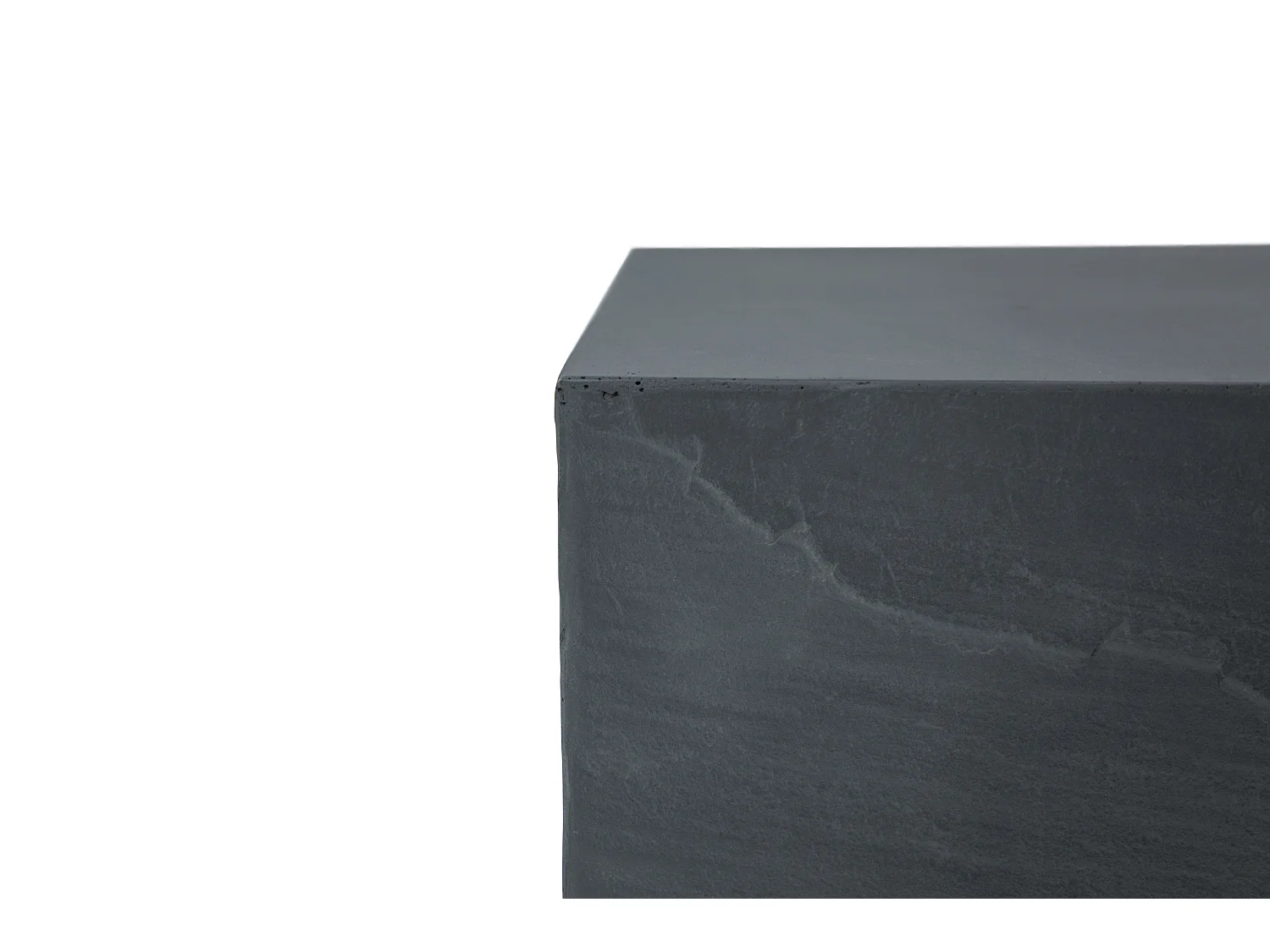 Table d'appoint COLORADO en béton fibré 35x35x46 cm