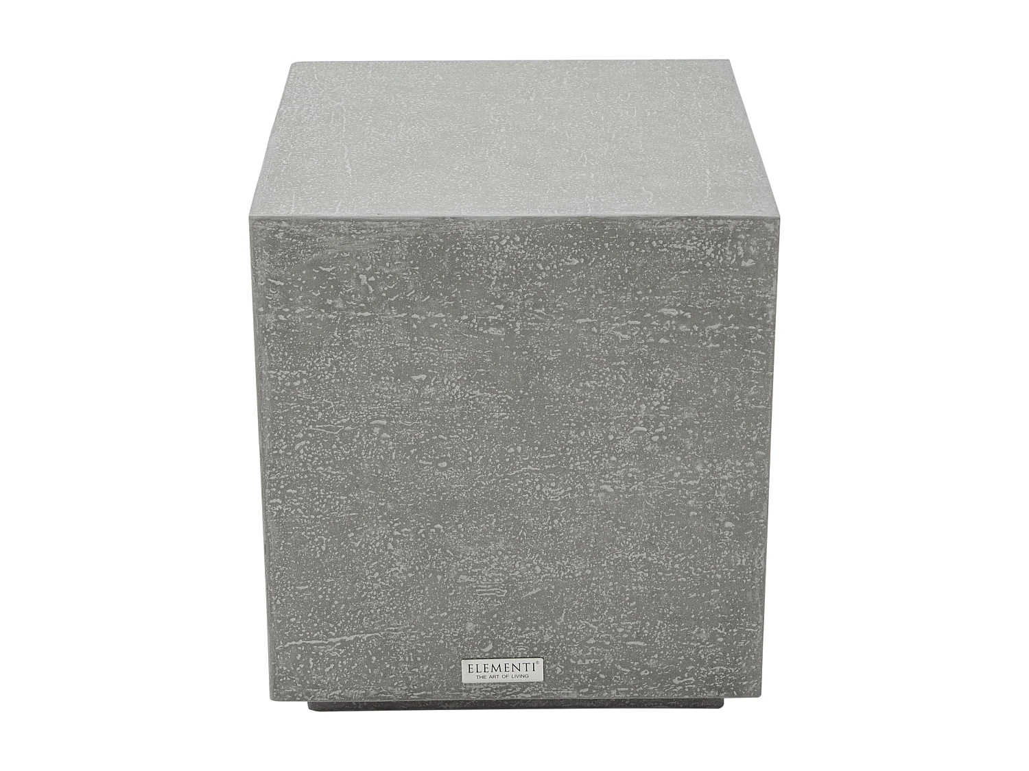 Table d'appoint TEVERE en béton fibré 45x45x51 cm