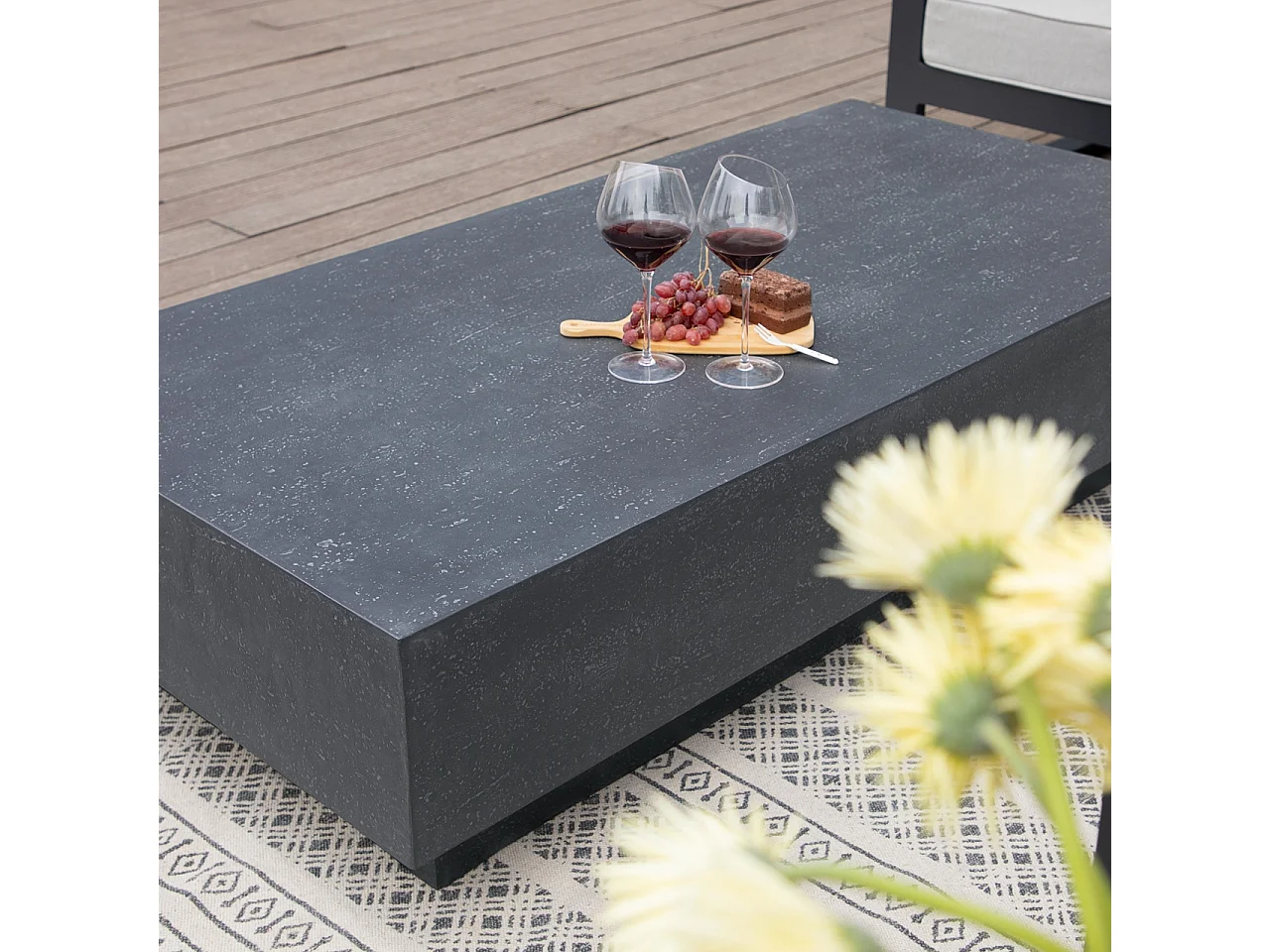 ELEMENTI TEVERE Table basse 153x77x36
