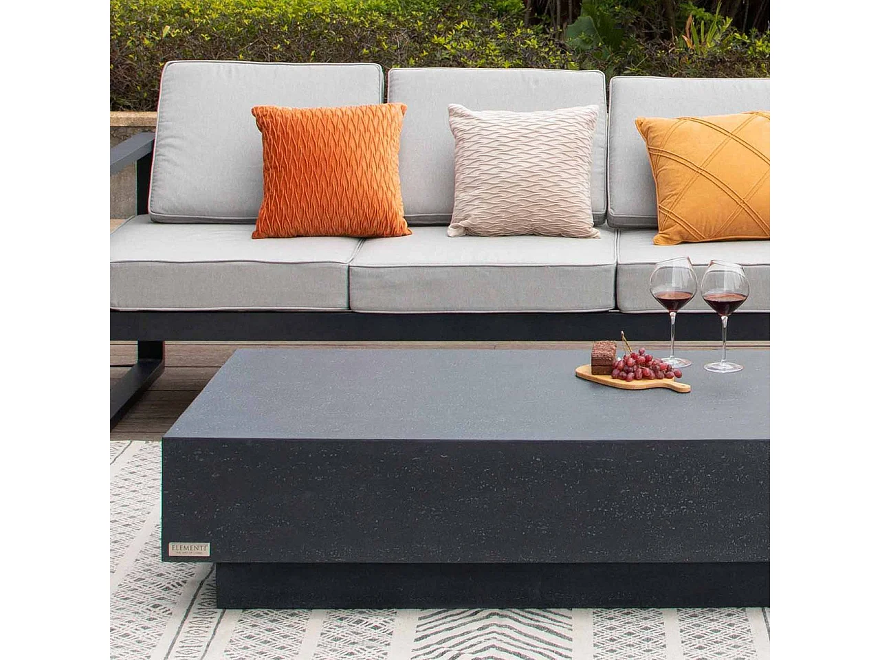 ELEMENTI TEVERE Table basse 153x77x36