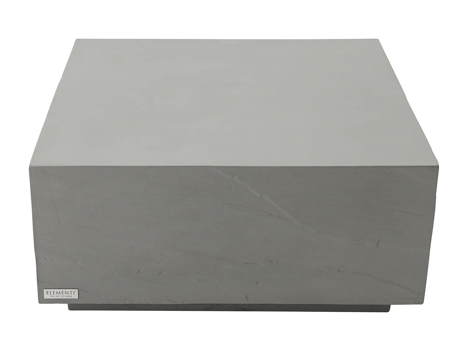 Table basse COLORADO en béton fibré 86x86x41 cm
