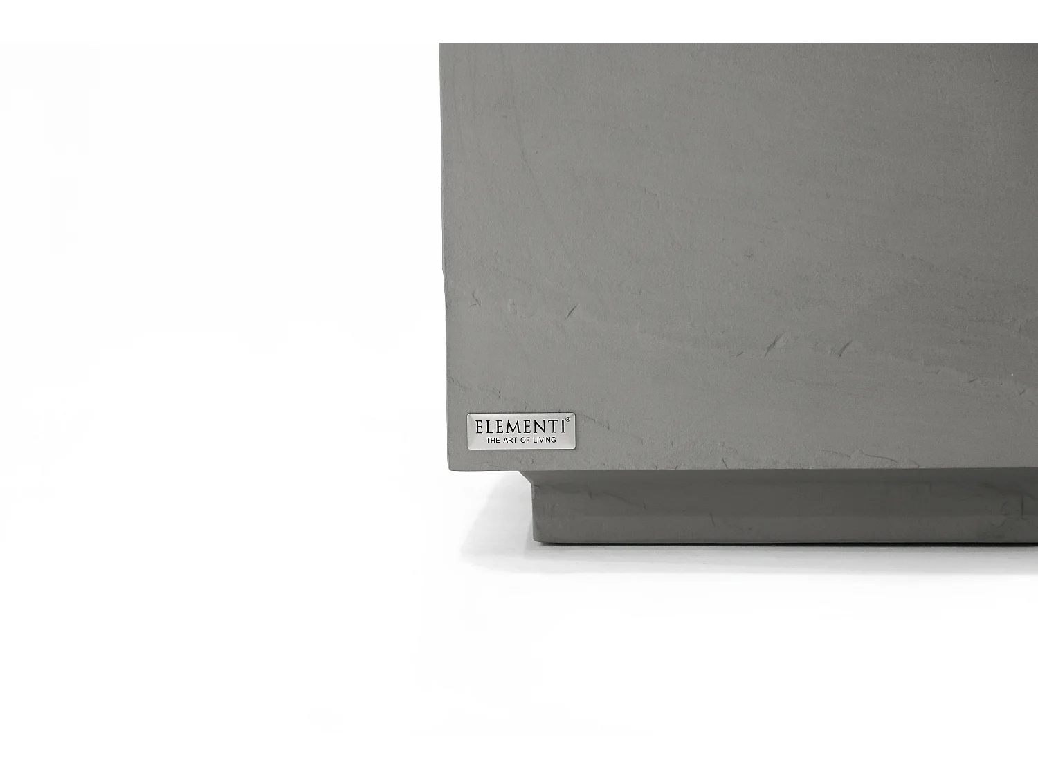 Table basse COLORADO en béton fibré 86x86x41 cm