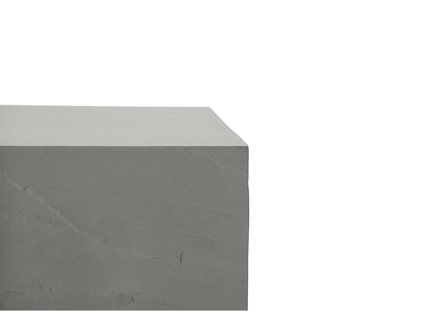 Table basse COLORADO en béton fibré 86x86x41 cm