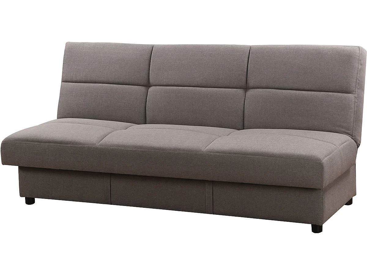 Clic-Clac-Sofa "Enzo" - 186 x 80 x 87 cm - 3-Sitzer - Beige