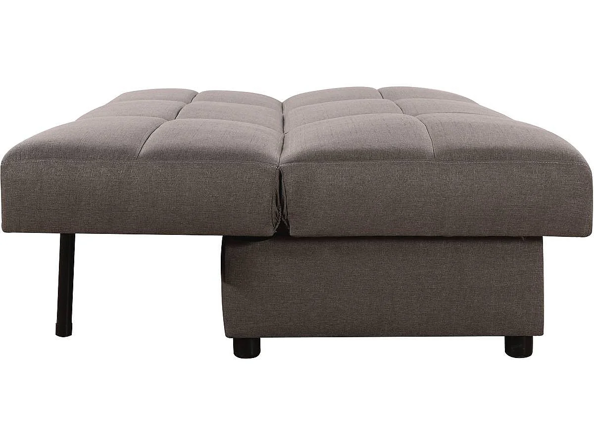 Clic-Clac-Sofa "Enzo" - 186 x 80 x 87 cm - 3-Sitzer - Beige