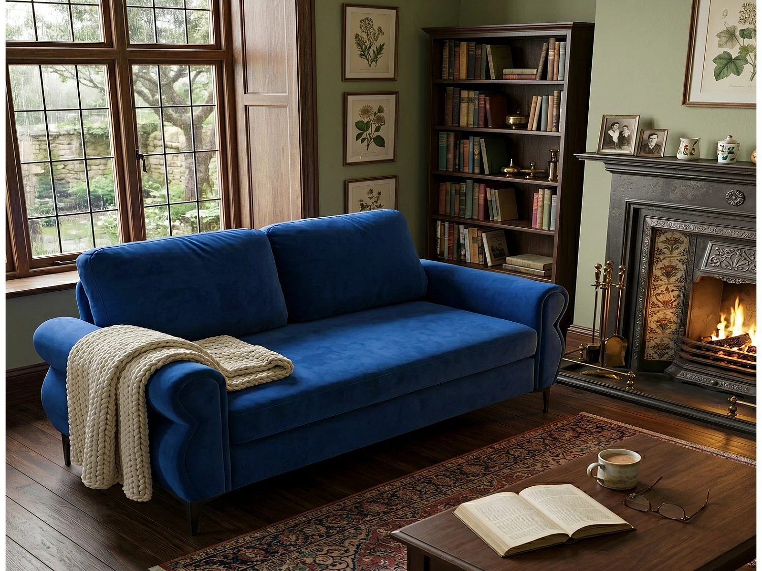 Kompaktes Stoffsofa 173 cm Kleine Couch für Wohnzimmer Taschenfederkern Sofa 300kg belastbar Ergonomische Sitzhöhe
