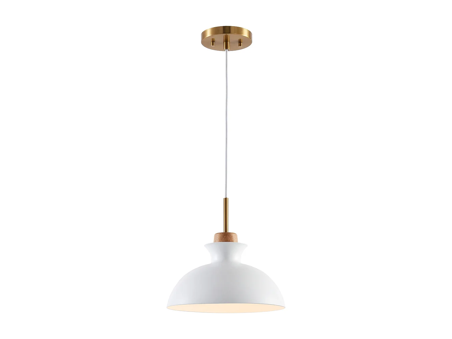 Parrot Uncle Lustre suspendu moderne en fer blanc avec culot E27, sans ampoule