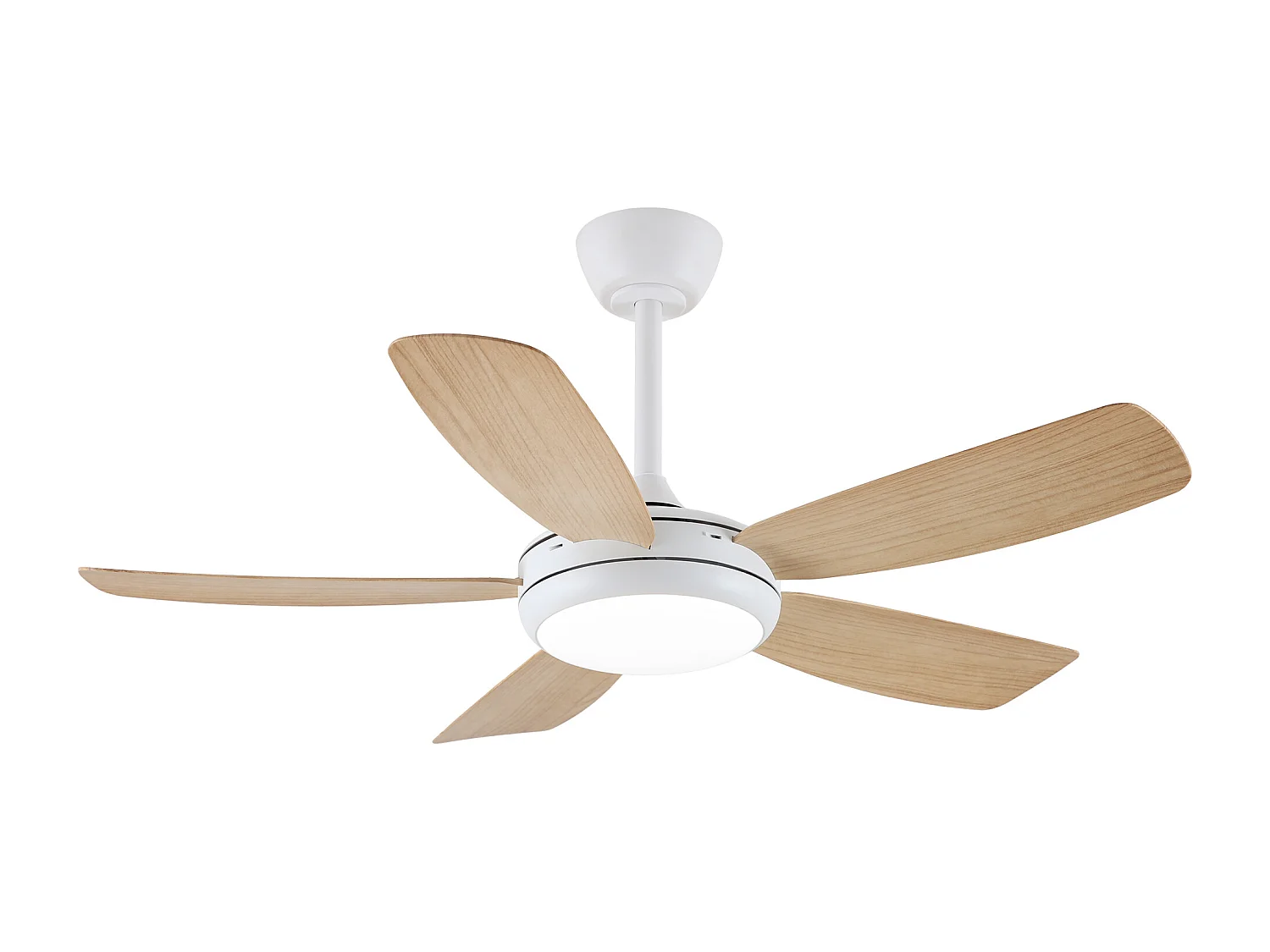 Parrot Uncle Ventilateur 107 cm avec surfaces blanches encadrées par des LED