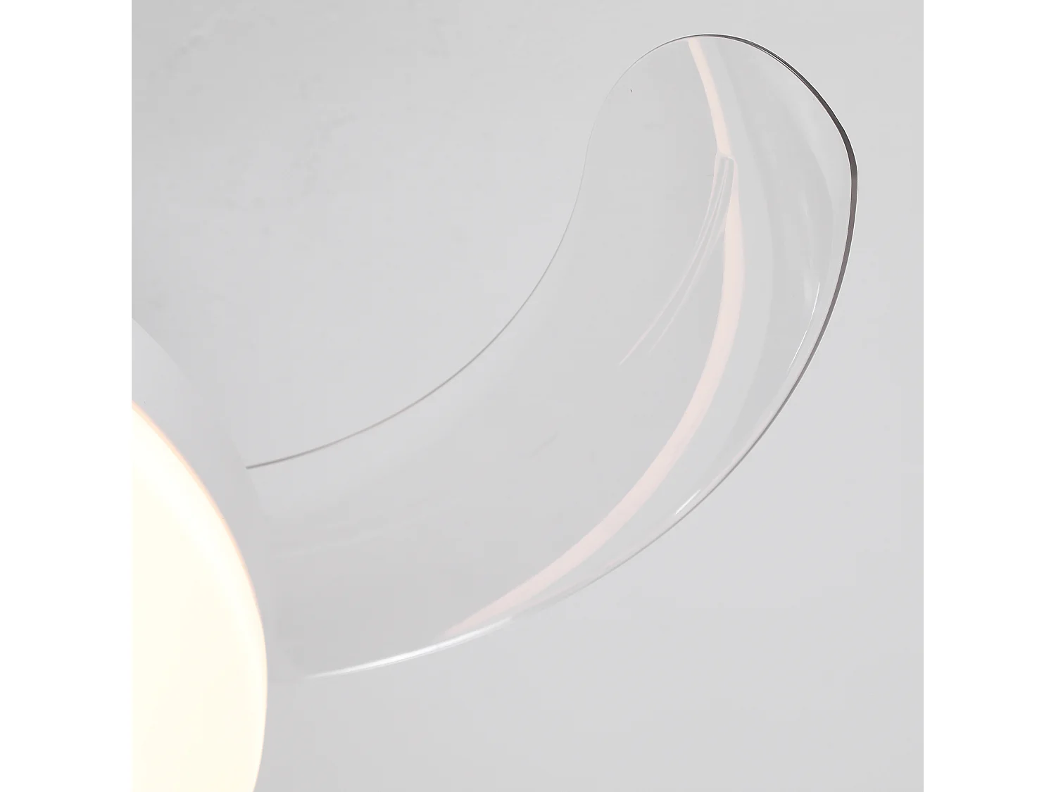 Parrot Uncle Ventilateur-lampe de plafond, design compact, style moderne blanc, 91 cm, combinant éclairage et circulation d'air