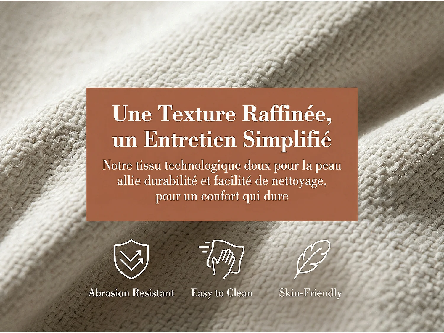 Lit coffre 140x190 cm avec tête de lit - Lampes LED - Velours beige - Port USB - Sommier à lattes et espace de rangement hydraulique