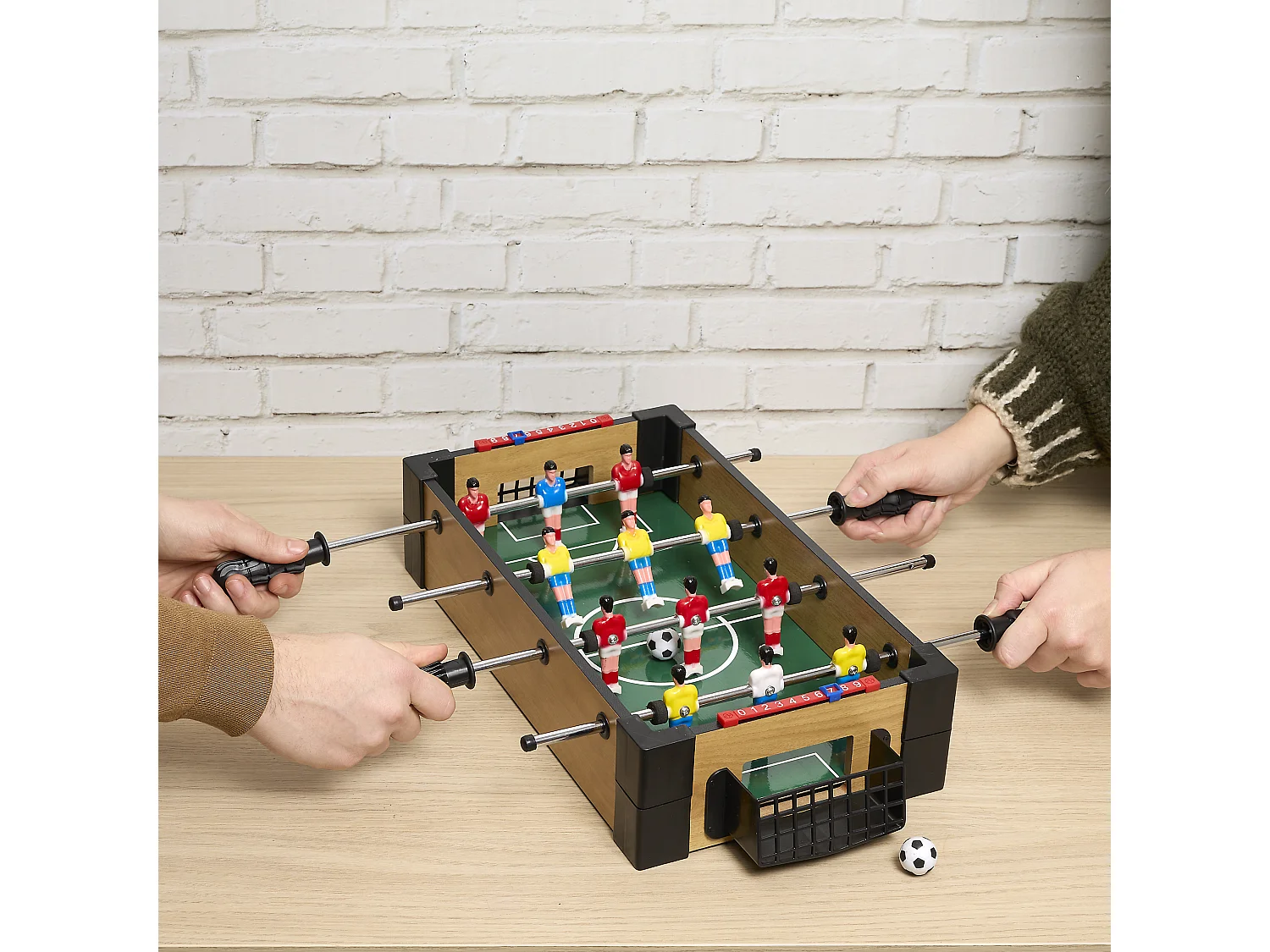 Table de Jeu 2 en 1 "Réversible" 40cm Multicolore