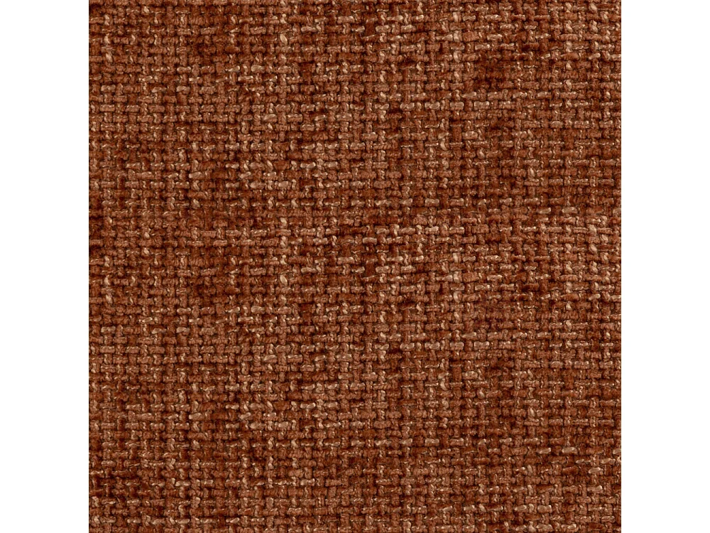 Bocca - Fauteuil en tissu à dossier capitonné - Rouille