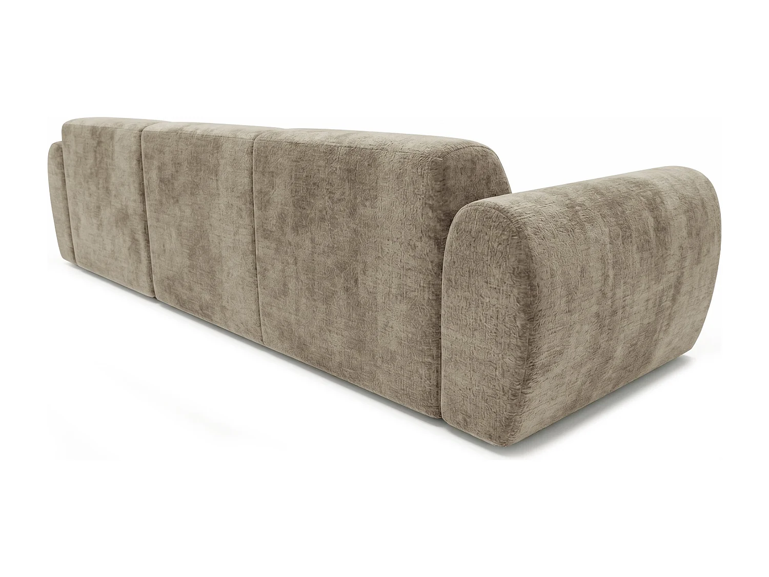 Canapé d’angle Softy – canapé d’angle luxe pour salon, assise moelleuse et élastique, grand canapé 297x180 cm